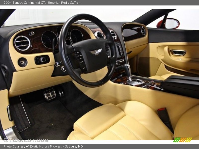 Saffron Interior - 2004 Continental GT  