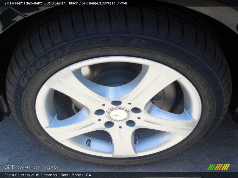 Black / Silk Beige/Espresso Brown 2014 Mercedes-Benz E 350 Sedan