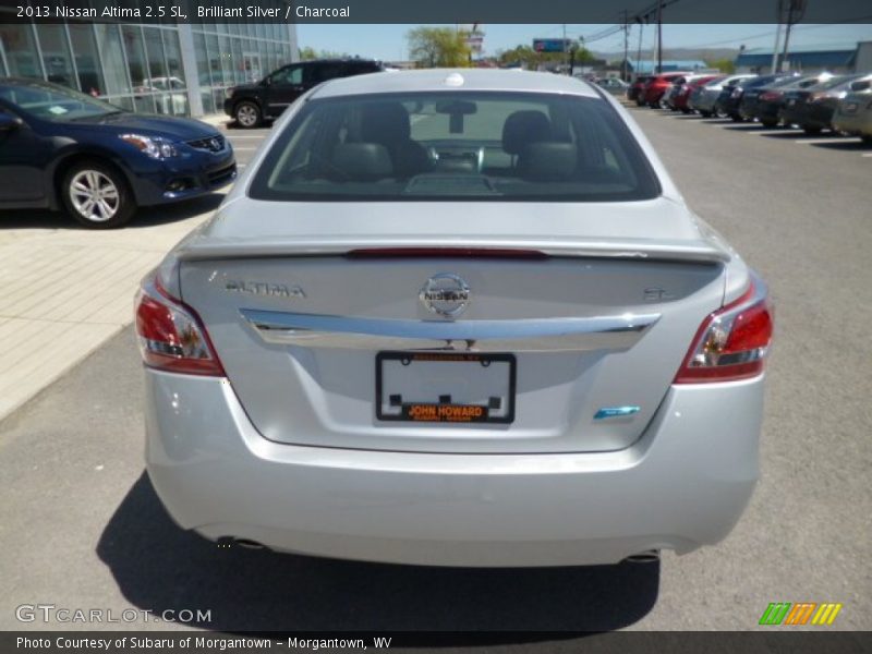 Brilliant Silver / Charcoal 2013 Nissan Altima 2.5 SL