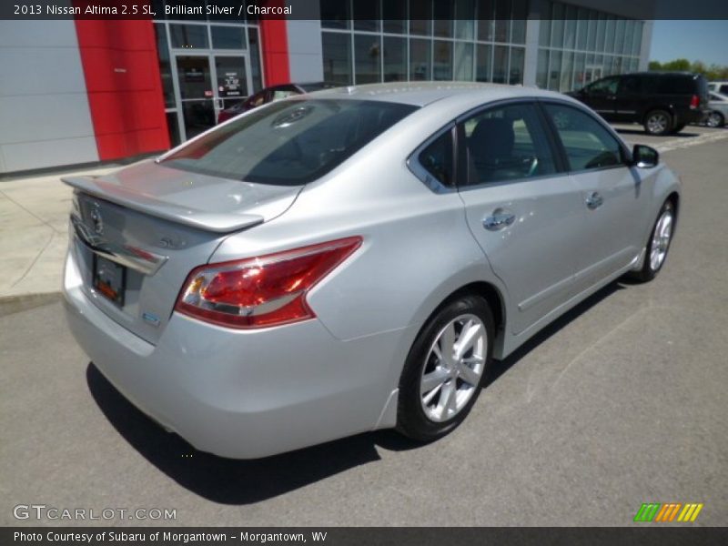 Brilliant Silver / Charcoal 2013 Nissan Altima 2.5 SL