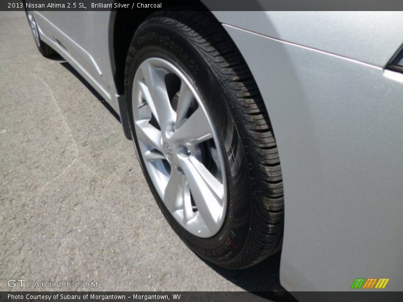 Brilliant Silver / Charcoal 2013 Nissan Altima 2.5 SL