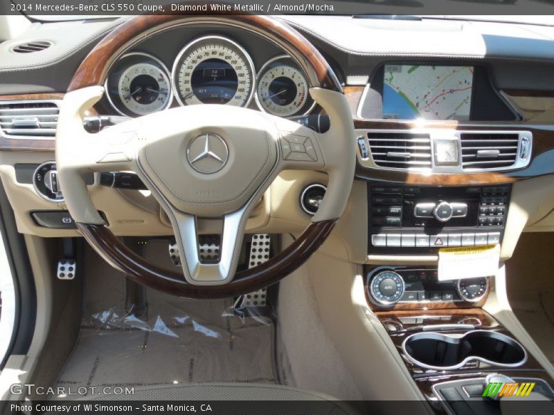 Dashboard of 2014 CLS 550 Coupe