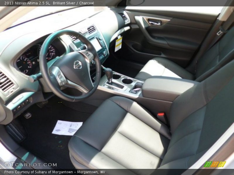 Brilliant Silver / Charcoal 2013 Nissan Altima 2.5 SL