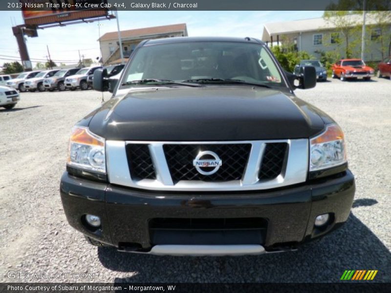 Galaxy Black / Charcoal 2013 Nissan Titan Pro-4X Crew Cab 4x4