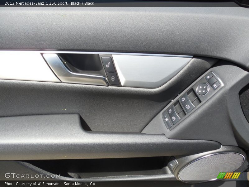 Black / Black 2013 Mercedes-Benz C 250 Sport