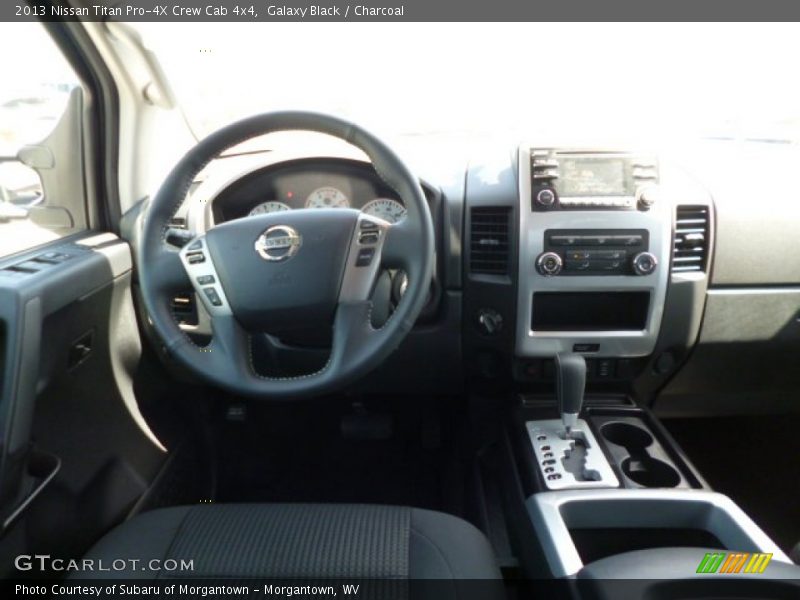 Galaxy Black / Charcoal 2013 Nissan Titan Pro-4X Crew Cab 4x4