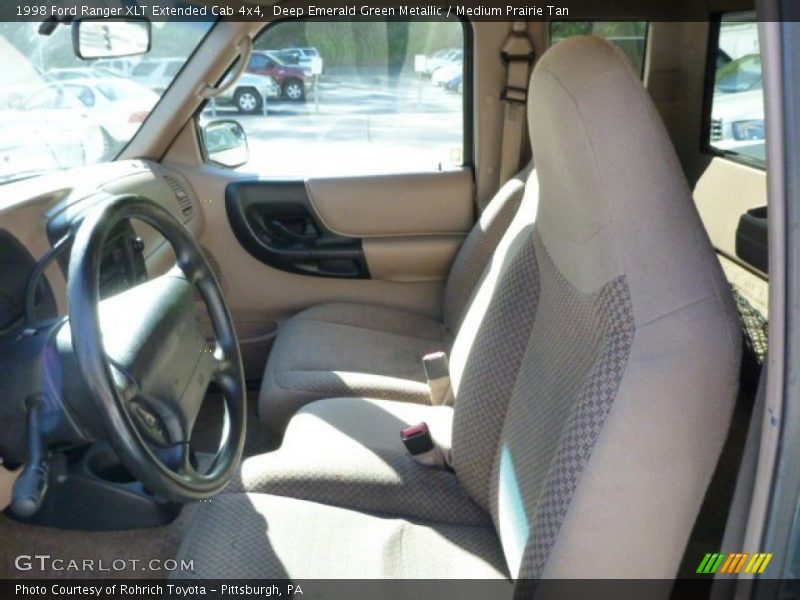  1998 Ranger XLT Extended Cab 4x4 Medium Prairie Tan Interior