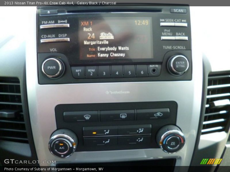 Galaxy Black / Charcoal 2013 Nissan Titan Pro-4X Crew Cab 4x4
