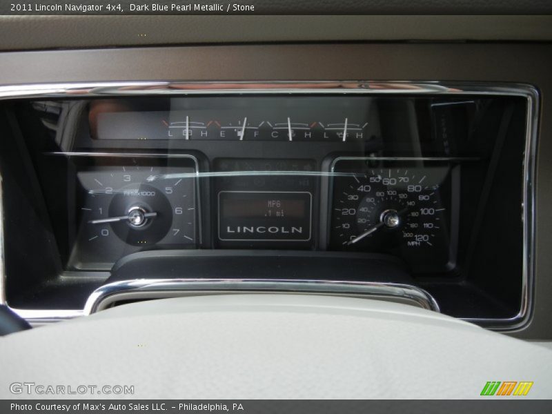 Dark Blue Pearl Metallic / Stone 2011 Lincoln Navigator 4x4