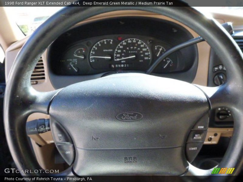  1998 Ranger XLT Extended Cab 4x4 Steering Wheel