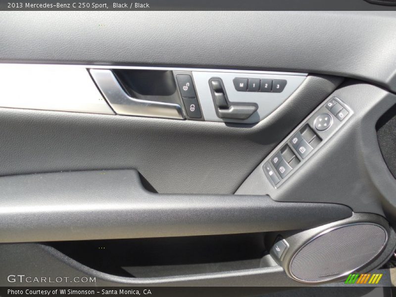 Black / Black 2013 Mercedes-Benz C 250 Sport