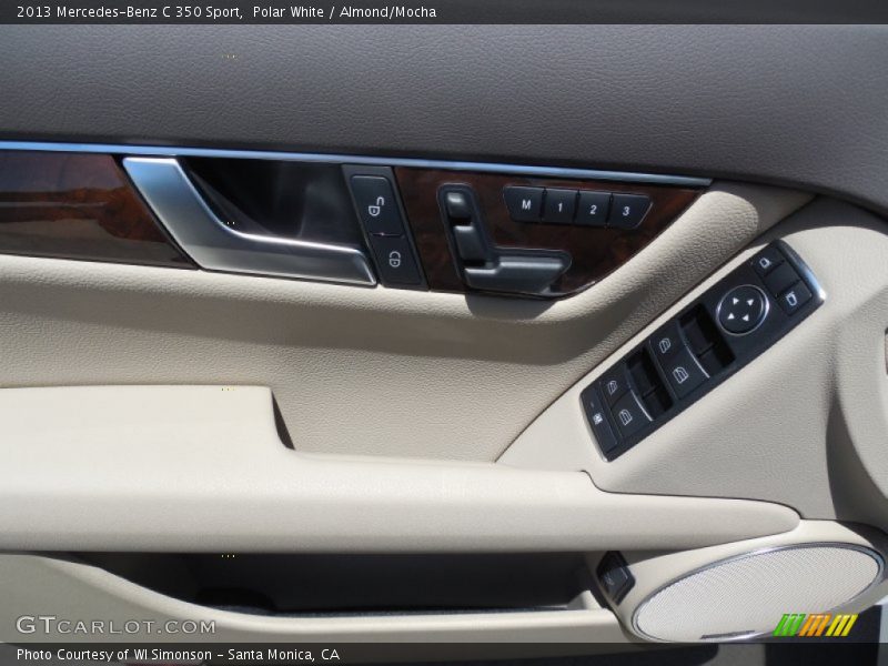 Polar White / Almond/Mocha 2013 Mercedes-Benz C 350 Sport