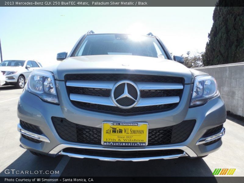 Palladium Silver Metallic / Black 2013 Mercedes-Benz GLK 250 BlueTEC 4Matic