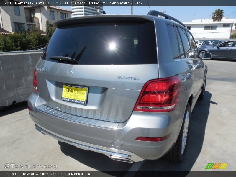 Palladium Silver Metallic / Black 2013 Mercedes-Benz GLK 250 BlueTEC 4Matic