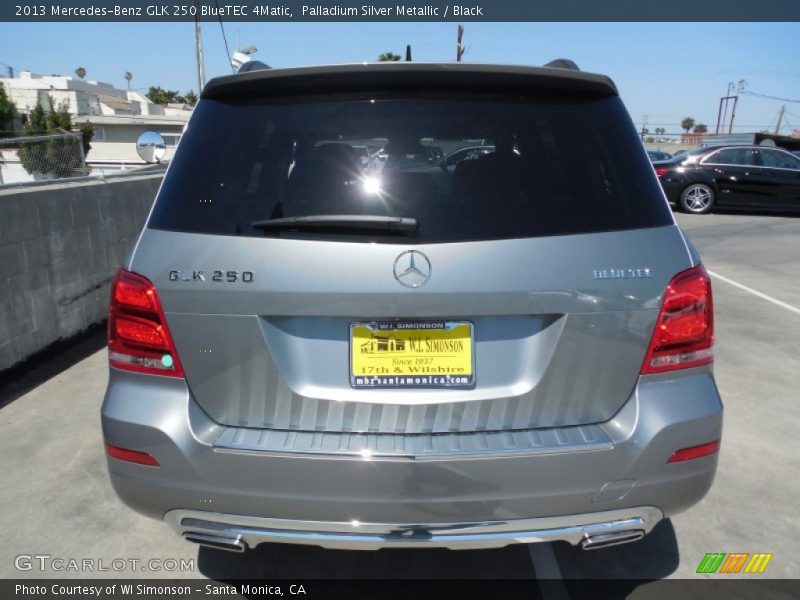 Palladium Silver Metallic / Black 2013 Mercedes-Benz GLK 250 BlueTEC 4Matic