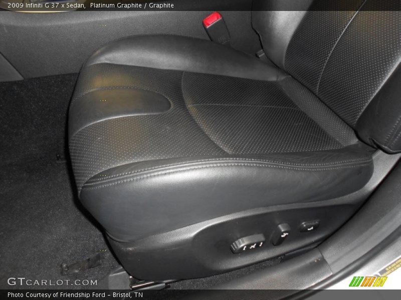 Platinum Graphite / Graphite 2009 Infiniti G 37 x Sedan