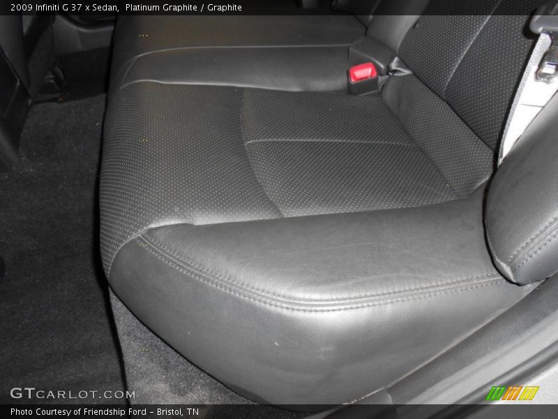 Platinum Graphite / Graphite 2009 Infiniti G 37 x Sedan