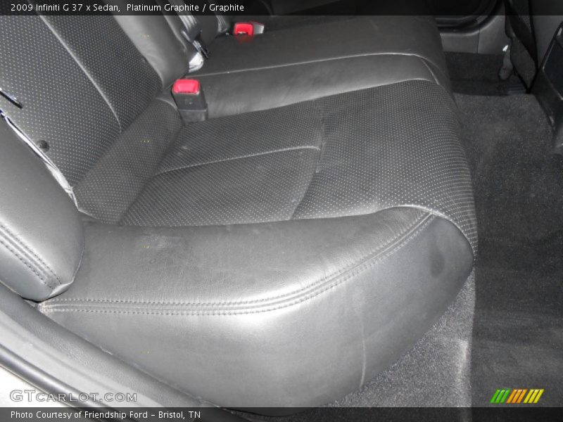 Platinum Graphite / Graphite 2009 Infiniti G 37 x Sedan