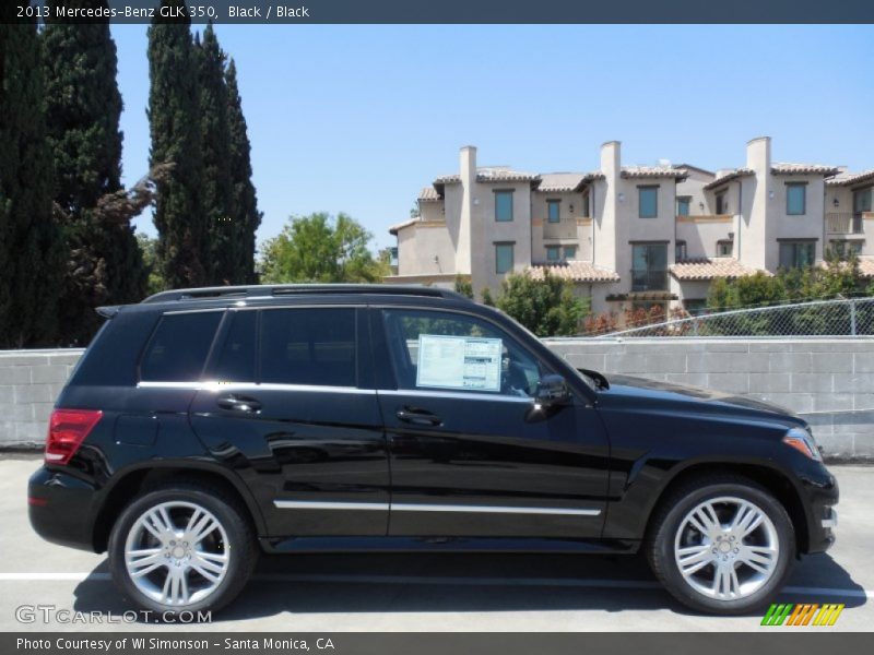 Black / Black 2013 Mercedes-Benz GLK 350