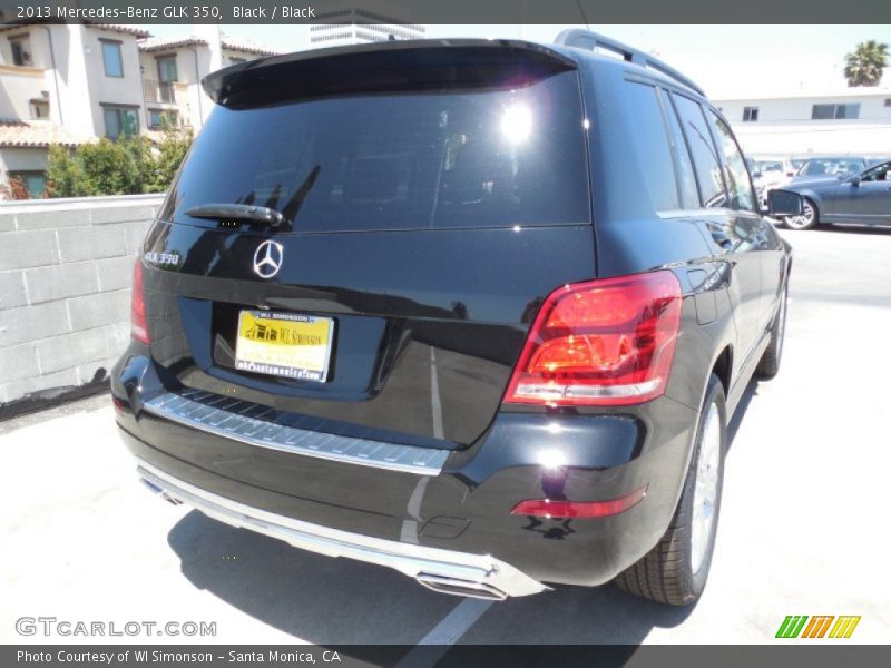 Black / Black 2013 Mercedes-Benz GLK 350
