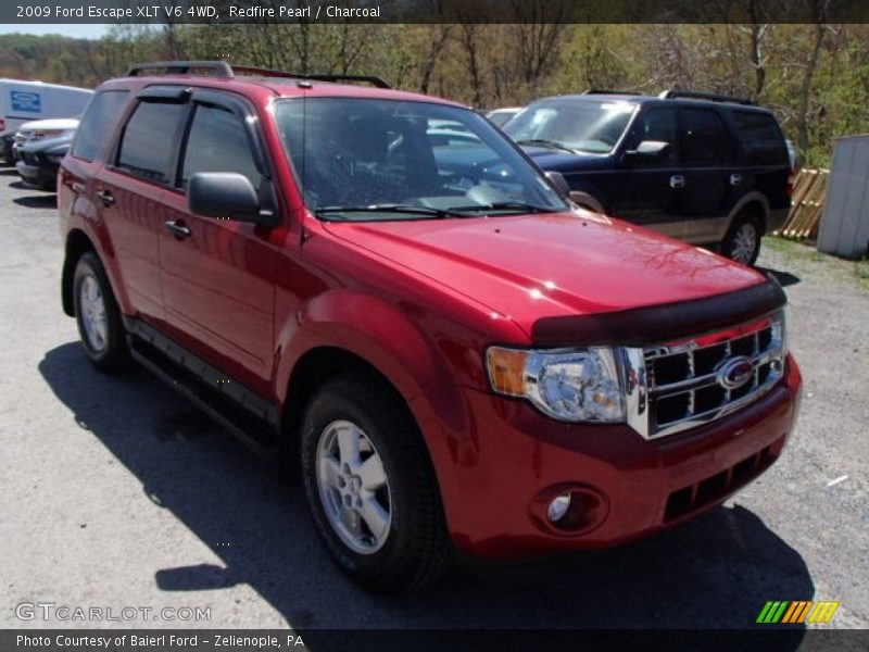 Redfire Pearl / Charcoal 2009 Ford Escape XLT V6 4WD