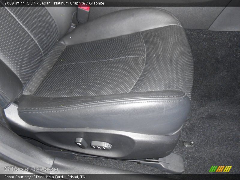 Platinum Graphite / Graphite 2009 Infiniti G 37 x Sedan