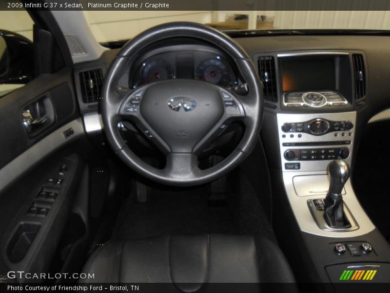 Platinum Graphite / Graphite 2009 Infiniti G 37 x Sedan