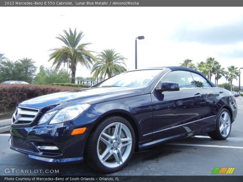 Front 3/4 View of 2013 E 550 Cabriolet