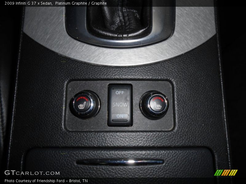 Platinum Graphite / Graphite 2009 Infiniti G 37 x Sedan