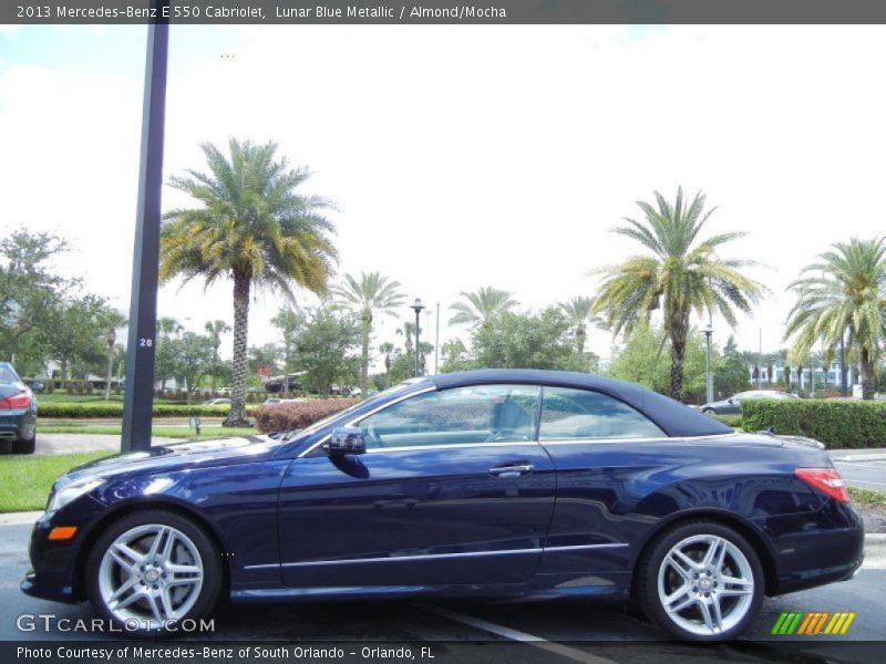  2013 E 550 Cabriolet Lunar Blue Metallic
