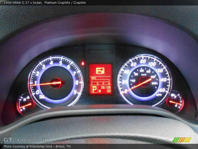 Platinum Graphite / Graphite 2009 Infiniti G 37 x Sedan