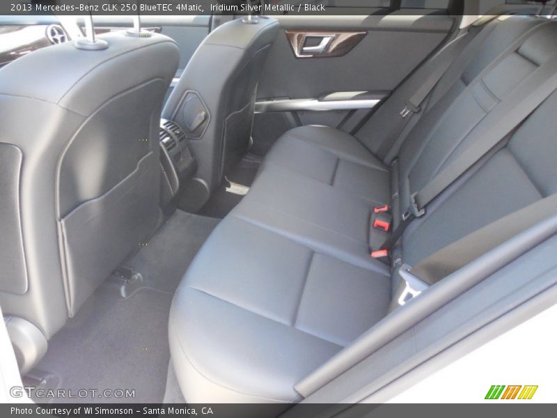 Rear Seat of 2013 GLK 250 BlueTEC 4Matic