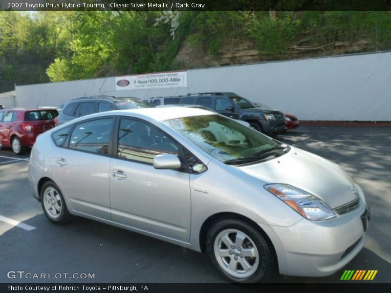 Classic Silver Metallic / Dark Gray 2007 Toyota Prius Hybrid Touring