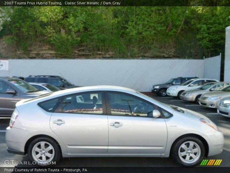 Classic Silver Metallic / Dark Gray 2007 Toyota Prius Hybrid Touring