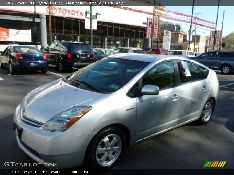 Classic Silver Metallic / Dark Gray 2007 Toyota Prius Hybrid Touring