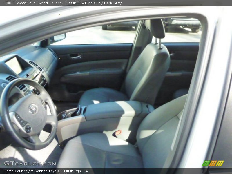 Classic Silver Metallic / Dark Gray 2007 Toyota Prius Hybrid Touring