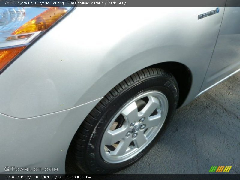 Classic Silver Metallic / Dark Gray 2007 Toyota Prius Hybrid Touring