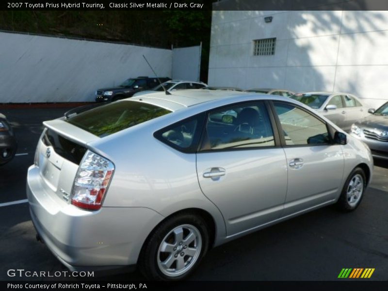 Classic Silver Metallic / Dark Gray 2007 Toyota Prius Hybrid Touring