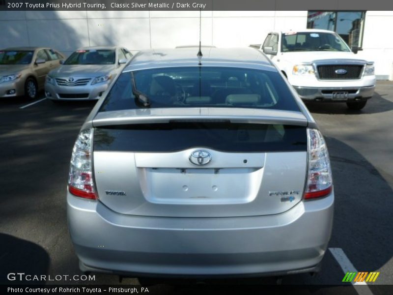 Classic Silver Metallic / Dark Gray 2007 Toyota Prius Hybrid Touring