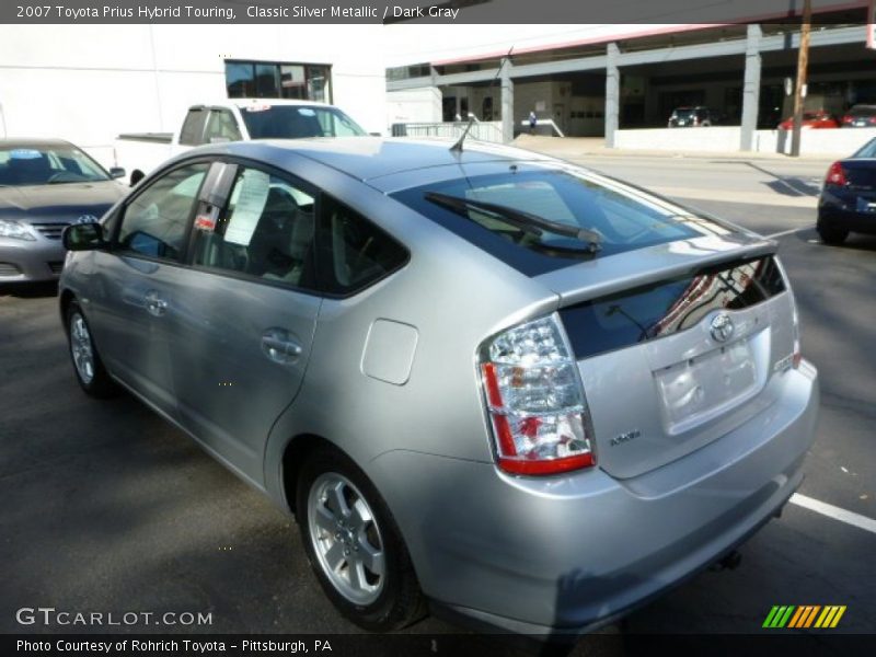 Classic Silver Metallic / Dark Gray 2007 Toyota Prius Hybrid Touring