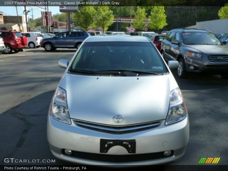 Classic Silver Metallic / Dark Gray 2007 Toyota Prius Hybrid Touring