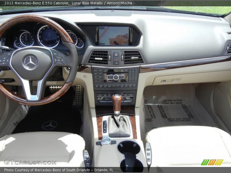Dashboard of 2013 E 550 Cabriolet