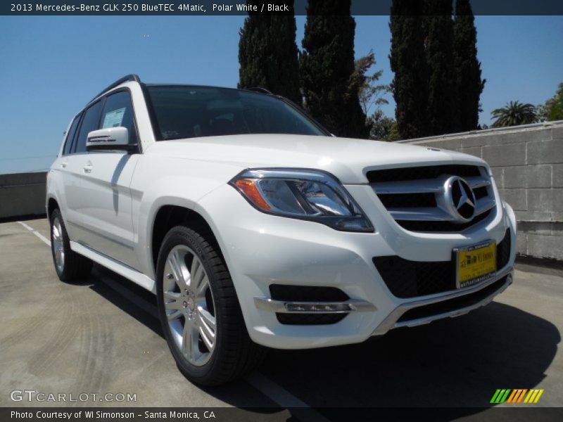 Polar White / Black 2013 Mercedes-Benz GLK 250 BlueTEC 4Matic