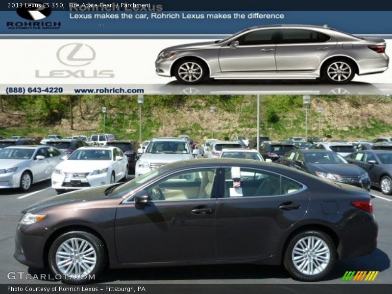 Fire Agate Pearl / Parchment 2013 Lexus ES 350