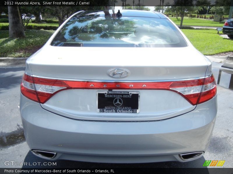 Silver Frost Metallic / Camel 2012 Hyundai Azera