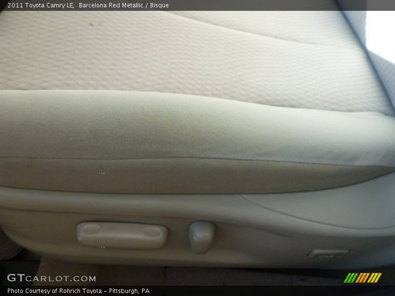 Barcelona Red Metallic / Bisque 2011 Toyota Camry LE