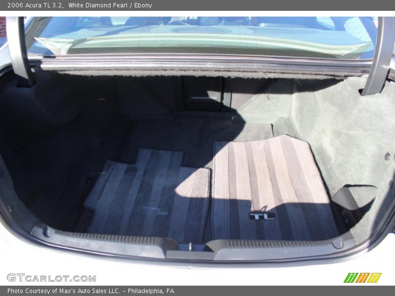 White Diamond Pearl / Ebony 2006 Acura TL 3.2