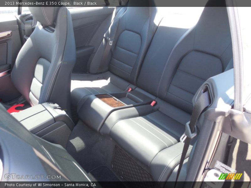 Black / Black 2013 Mercedes-Benz E 350 Coupe