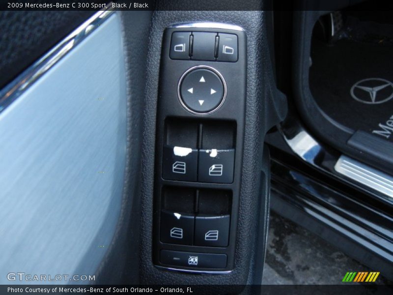 Black / Black 2009 Mercedes-Benz C 300 Sport