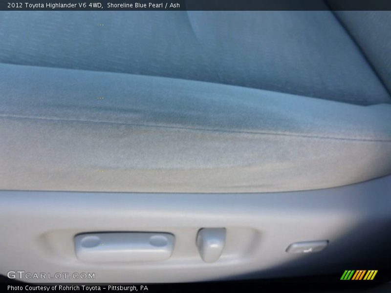 Shoreline Blue Pearl / Ash 2012 Toyota Highlander V6 4WD